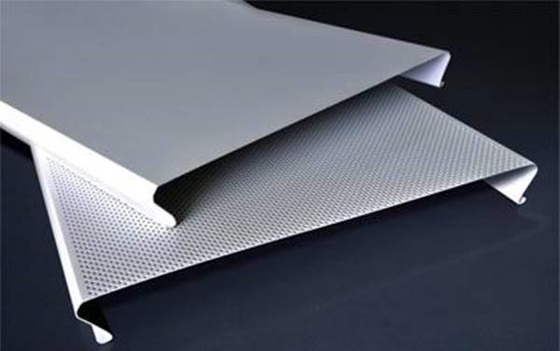 15mm-35mm Aluminium Ceiling Sheets Untuk Pompa Bensin Tepi Miring