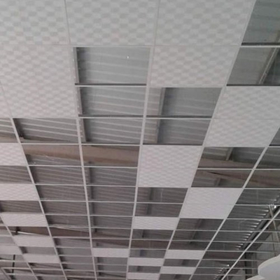 603x603 Eternit Papan Gypsum PVC Gypsum Ceiling Tiles 7-12mm