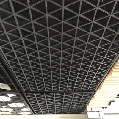 Transfer Printing Plain Aluminium Metal Ceiling Fireproof Open Cell Ceiling System
