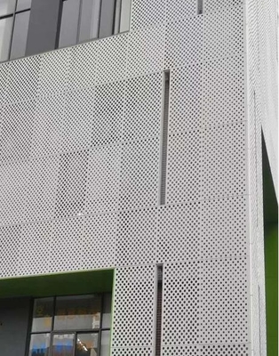 Panel Cladding Dinding Dekoratif Tahan Air 1x3m 1100 Panel Aluminium Cladding