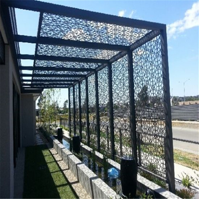 Panel Aluminium Potong Laser PVDF 5mm Panel Dinding Eksterior Dekoratif