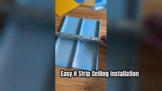 Skrip Video Pemasangan Plafon H‑strip