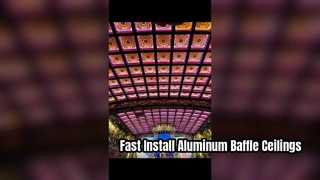 aluminum temple building ceiling