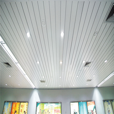 100mm Aluminium Metal Ceiling Aluminium Perforated G Strip Ceiling Panels