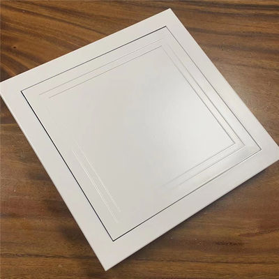 600*600 Panel akses langit-langit gantung Kunci untuk dinding langit-langit