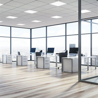 Lampu langit-langit LED 600x600mm Aluminium Frame Office