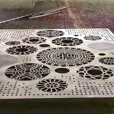 Panel Potong Laser Pemotongan CNC 1000x2000mm Fluorocarbon Diukir Tahan Air