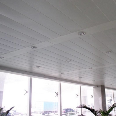 500mm Lebar Aluminium Metal Ceiling Waterproof S Strip