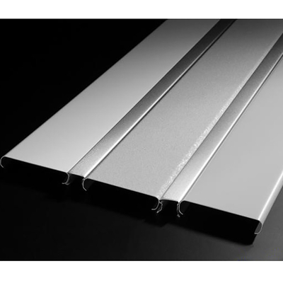 Tahan Api U Strip Aluminium Metal Ceiling 0.8mm Tebal