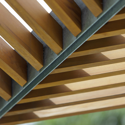 Kerai Modern Aluminium Vertikal Sun Louver Untuk Bangunan Dekoratif