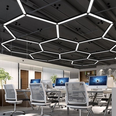 30 W Fireproof Linear Baffle LED Ceiling Light Untuk Rumah Sakit