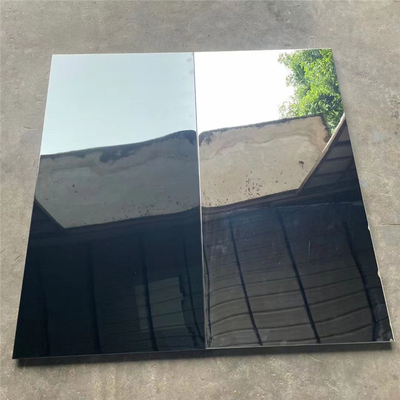Panel Plafon Stainless Steel 600x1200mm 0,5mm Klip Cermin Tersembunyi Di Plafon
