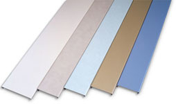 300x3000x16mm C Strip Aluminium Metal Ceiling Tebal 0.4mm