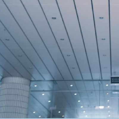 300x3000x16mm C Strip Aluminium Metal Ceiling Tebal 0.4mm