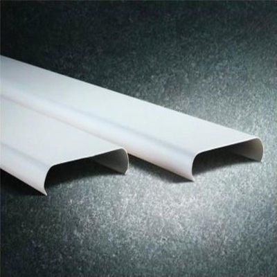 Demountable U Strip Aluminium Metal Ceiling Square Edge Pola Polos