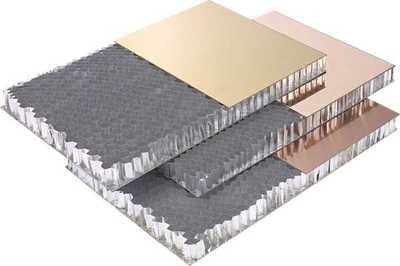 Metro Station Aluminium Honeycomb Panel Ceiling 12mm Tinggi Mudah Dibongkar