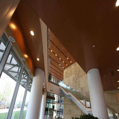 Disesuaikan Aluminium Honeycomb Composite Sheet Wall Cladding Ceiling Square Edge