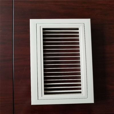 Aluminium Alloy Metal Sun Louver Air Diffuser 10869x180mm Untuk Ruang Konferensi