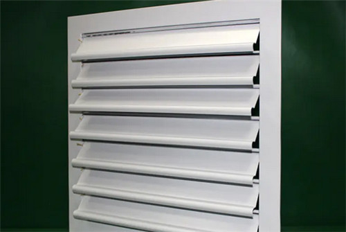 Aluminium Alloy Metal Sun Louver Air Diffuser 10869x180mm Untuk Ruang Konferensi