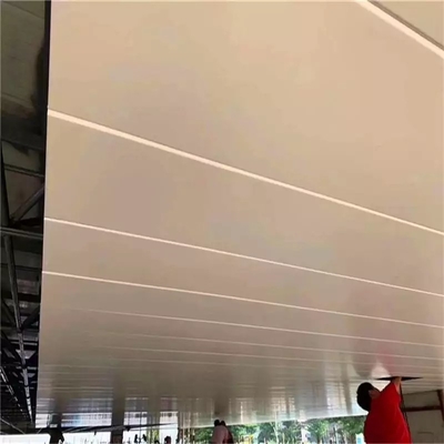 Aluminium Alloy H Strip Ceiling 500x30x3000mm Untuk Pusat Perbelanjaan