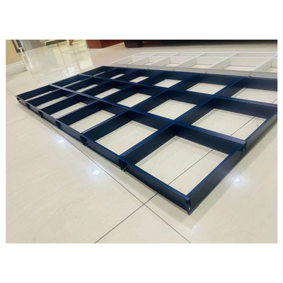 150x150mm Aluminium Metal Ceiling Open Cell Lay On Grid Ceiling