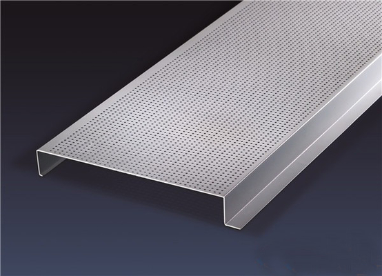 Waterproof Aluminium Alloy H Strip Ceiling Untuk Pusat Perbelanjaan