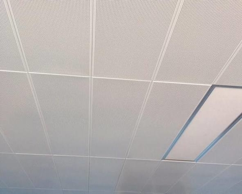 Klip 300x1200mm Di Plafon Logam Aluminium Untuk Pusat Konvensi