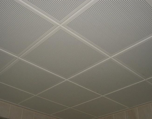 Klip 300x1200mm Di Plafon Logam Aluminium Untuk Pusat Konvensi