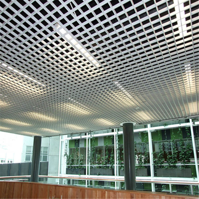 50x50mm Aluminium Open Cell Ceiling Metal Grid Ceiling Powder Coating