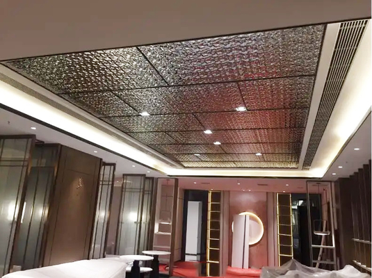 30mm Aluminium Logam Langit-langit Baja Galvanis Kait Riak Air Di Langit-langit 600*1320mm