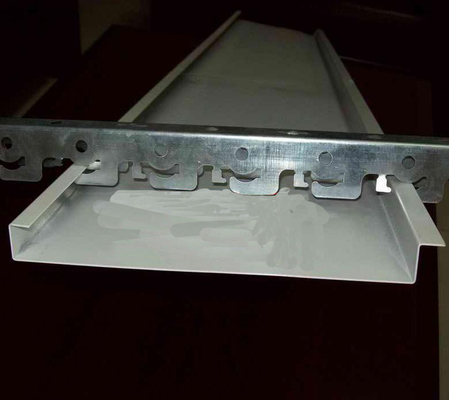 30mm Tinggi Aluminium H Strip Ceiling Untuk Metro Station Flame Retardant