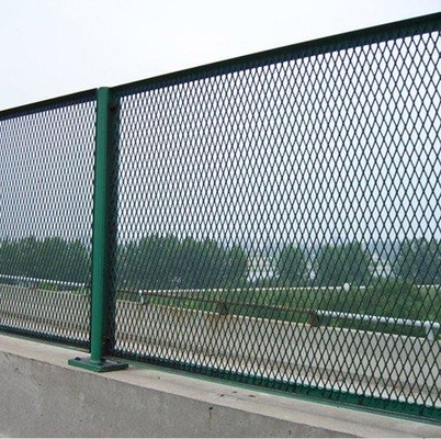 Pengurangan Kebisingan Aluminium Metal Expanded Mesh Panel Untuk Bangunan Pabrik