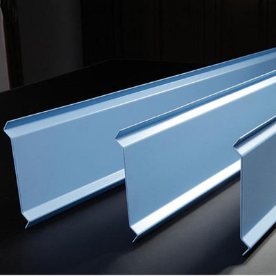 Plafon Layar Aluminium B Tahan Api 200x3000mm Untuk Dekorasi Dinding Eksterior