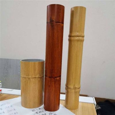 120x3000mm Aluminium Tubular Baffle Ceiling Untuk stasiun Metro