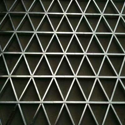 Langit-langit Kotak Aluminium Tahan Api Penyerapan Suara Untuk Trestle Walkways