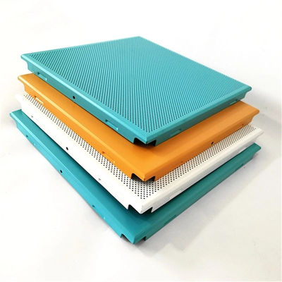 600x600 Metal Ceiling Tiles Aluminium Acoustic Ceiling Klip Berlubang Di Plafon
