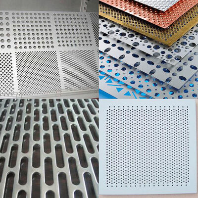 Panel Eksterior Aluminium Alloy Kustom Berlubang Panel Fasad Panel Aluminium PVDF untuk Fasad