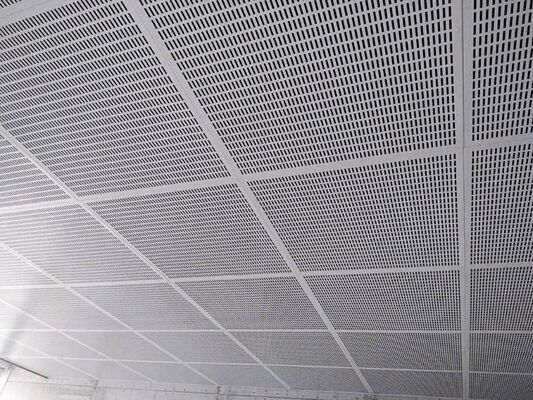 Panel Aluminium Plafon Palsu Berlubang