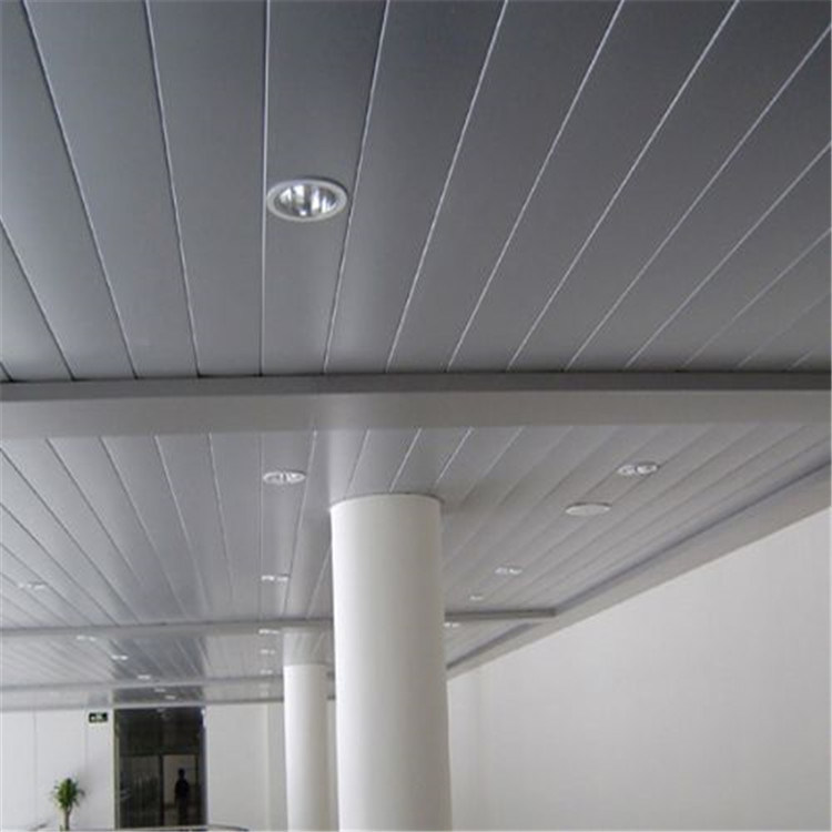Desain Langit-Langit Bandara Langit-Langit Logam Aluminium Langit-Langit Strip C Aluminium