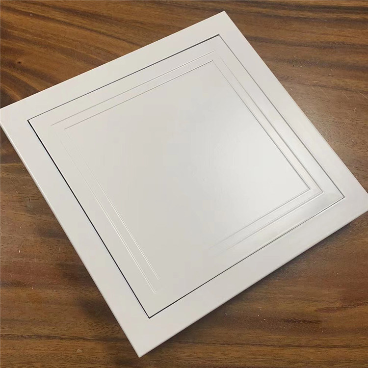 600*600 Panel akses langit-langit gantung Kunci untuk dinding langit-langit