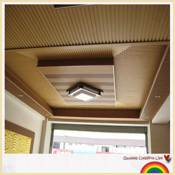Panel Dinding Aluminium ISO14001 Interior Papan Tembok Besar Dekoratif Tahan Air