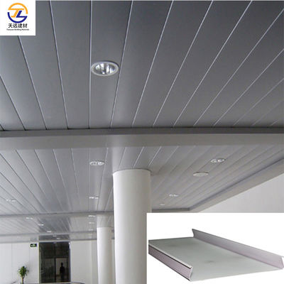 Aluminium Lapis Bubuk Metal Lantai Isolasi Panas Gedung Kantor Lantai Lantai Aluminium